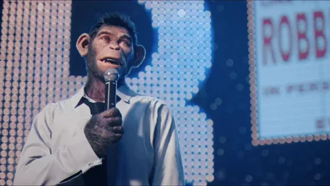 Orbitális bukta Robbie Williams majmos filmje
