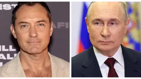 Jude Law alakítja Vlagyimir Putyint egy készülő életrajzi filmben