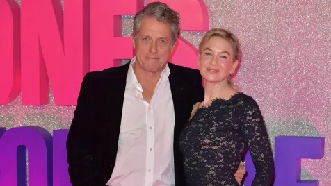 Így pózolt együtt Renée Zellweger és Hugh Grant az új Bridget Jones-film premierjén