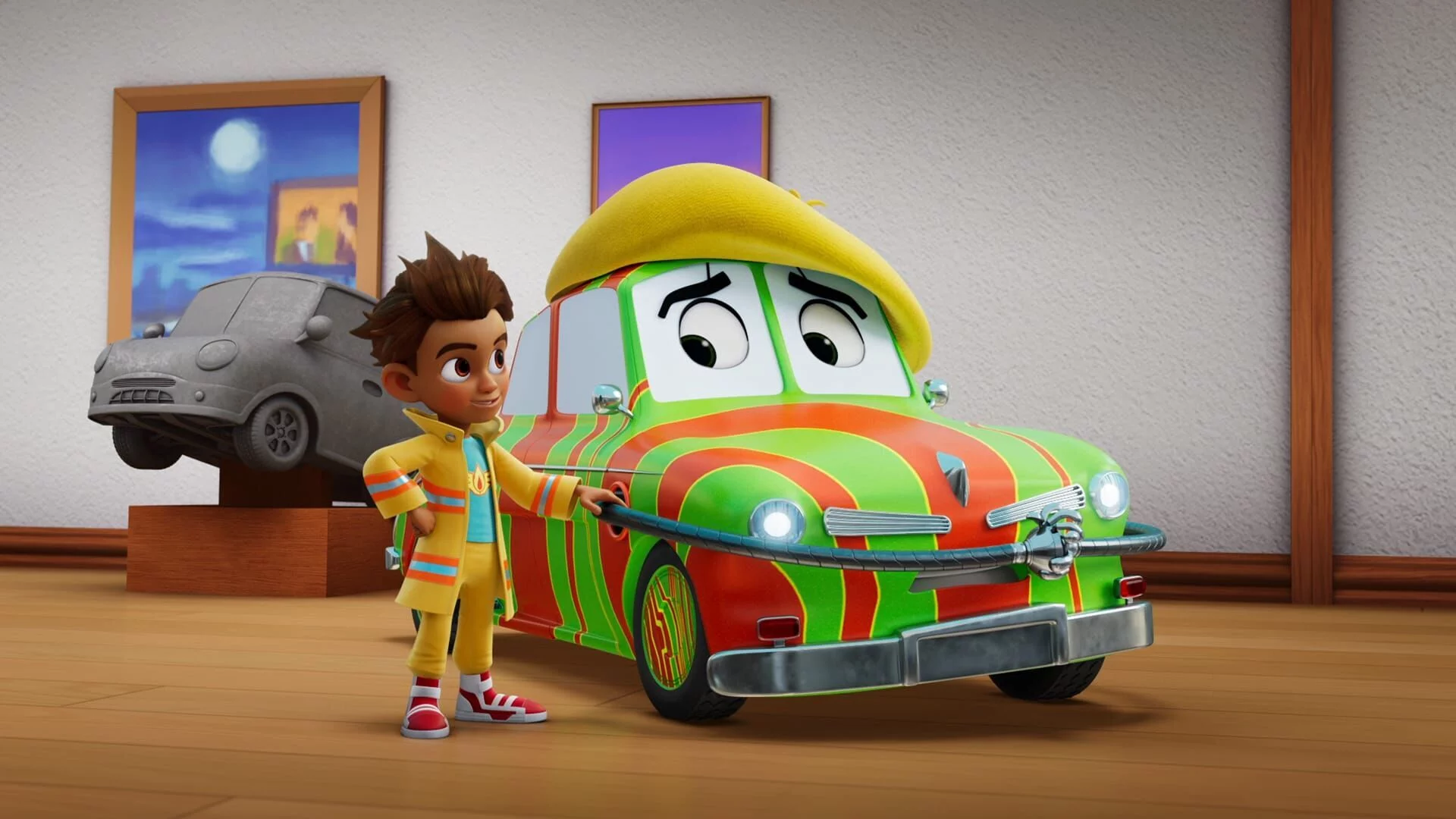 A mentőosztag || Hanuka hűhó / Karácsonyi kocsi-szán verseny