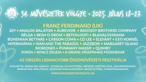 A Franz Ferdinand új albummal érkezik a Művészetek Völgyébe