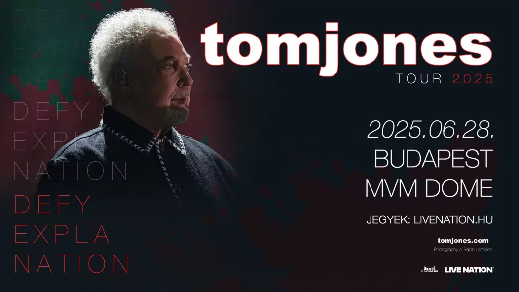 Tom Jones időtlen slágereivel érkezik az MVM Dome-ba