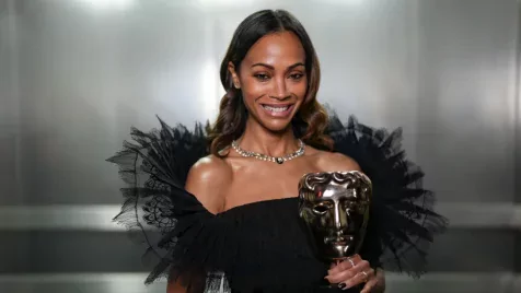 Ezt mondta valójában Zoe Saldaña a BAFTA-díjátadón cenzúrázott beszédében