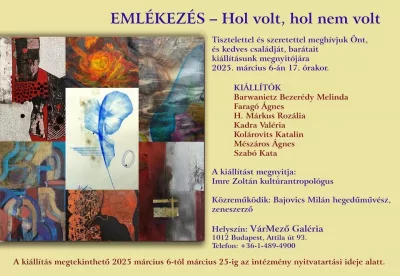 Emlékezés - Hol volt, hol nem volt