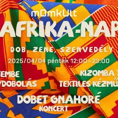 Afrika nap - Dob, Zene, Szenvedély!