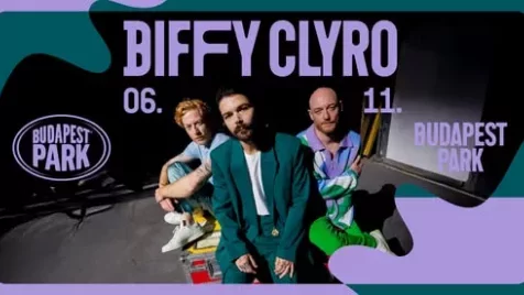 Első önálló hazai koncertjére érkezik a Budapest Parkba a Biffy Clyro