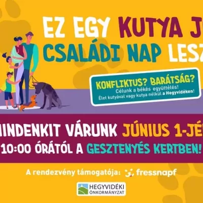 Kutya jó családi nap 2025