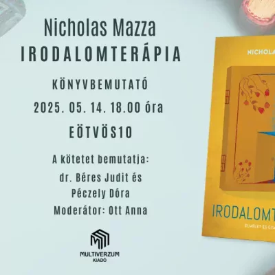Nicholas Mazza: Irodalomterápia
