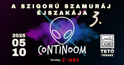 CONTINOOM - A szigorú szamuráj éjszakája vol3.
