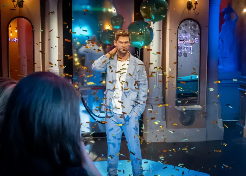 Chris Hemsworth is beugrott a Madame Tussauds Budapest születésnapi bulijára