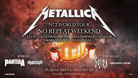 Indul az egynapos Metallica jegyek értékesítése
