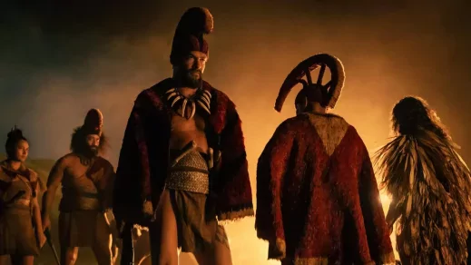 Elképesztően látványos Jason Momoa törzsi háborús sorozata
