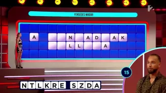 Szerencsekerék: ezt a feladványt Kasza Tibi sem tudta megoldani, a játékos pedig több mint 13 milliót bukott 