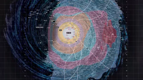 Hogy néz ki pontosan a messzi-messzi galaxis? Gigantikus térkép érkezett a Star Wars univerzumához
