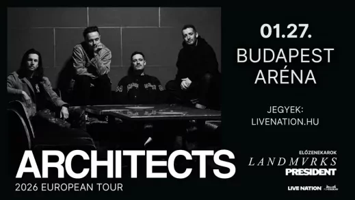 Az Architects első Aréna koncertjére készül Budapesten