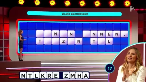 Elképesztő jó feladványt oldott meg Pintér Adrienn a Szerencsekerékben - Neked sikerült volna? 