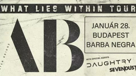 Az Alter Bridge Budapesten is bemutatja új lemezét
