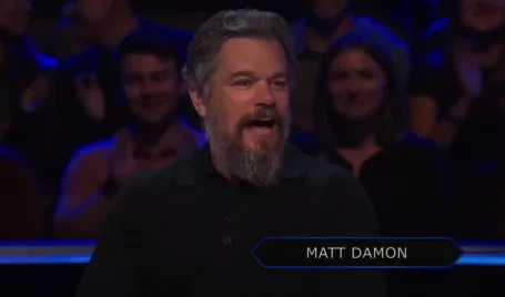 Matt Damon a Legyen Ön is milliomos adásában balhézott - VIDEÓ!