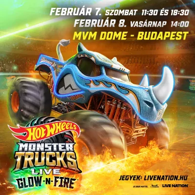 Hot Wheels Monster Trucks Live™ Glow-N-Fire