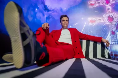 Átadták Robbie Williams vendégfiguráját a Madame Tussauds Budapest-ben