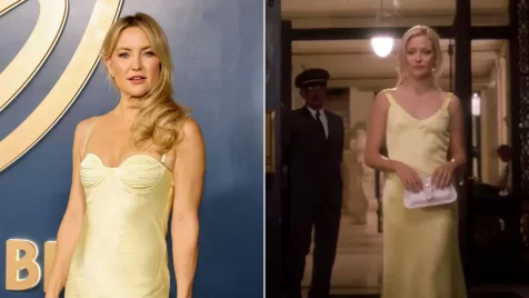 Ebben a sárga estélyiben idézte meg legendás filmes karakterét Kate Hudson 