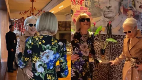 Mint két tojás: Meryl Streep jelmezben találkozott Anna Wintourral, aki karakterét ihlette Az ördög Pradát viselben