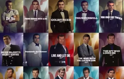 Az Amazon kiradírozta a fegyvereket az összes James Bond-film plakátjáról