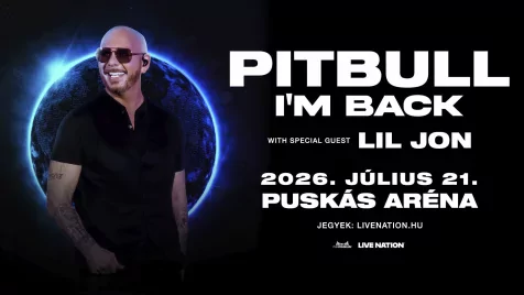  Pitbull előtt Lil Jon melegíti be a közönséget a Puskás Arénában