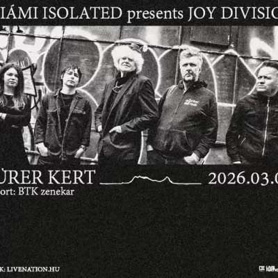 Sziámi Isolated presents Joy Division | Budapest 2026