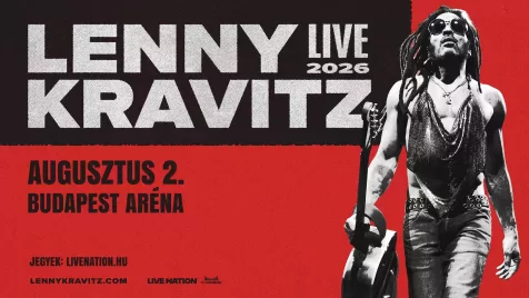 Lenny Kravitz újra Budapesten