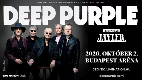 Októberben Budapestre érkezik a Deep Purple!