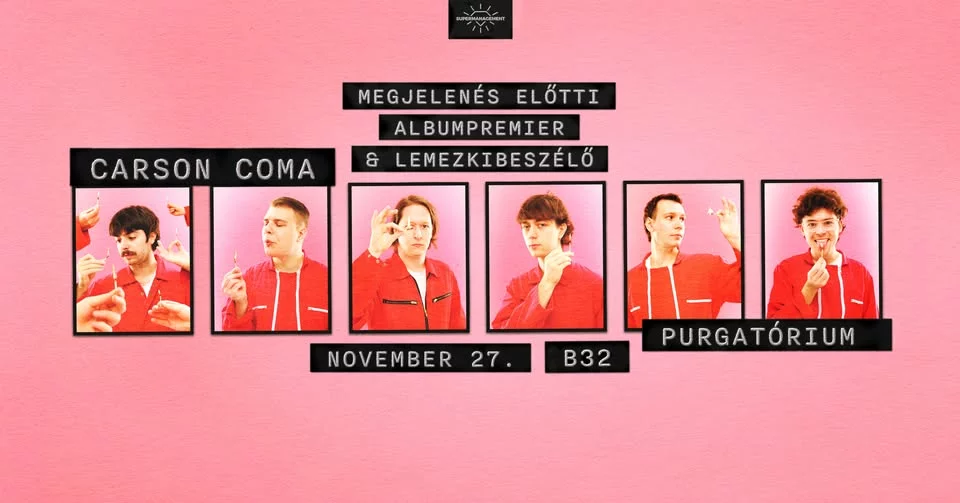Carson Coma - Purgatórium - Megjelenés előtti albumpremier & lemezkibeszélő