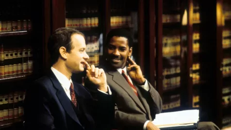 Így ugratta Denzel Washington Tom Hanks-t a Philadelphia forgatásán