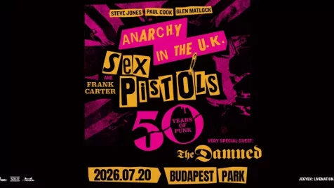 50 Years of Punk – a Sex Pistols feat Frank Carter a Budapest Parkban
