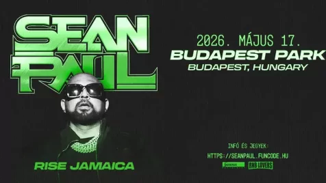 Sean Paul először Budapesten, a Budapest Parkban ad koncertet