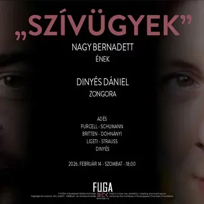 „Szívügyek” – Nagy Bernadett (ének) és Dinyés Dániel (zongora) estje