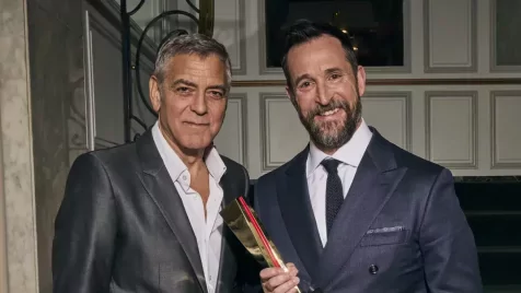 George Clooney így méltatta Noah Wyle-t – a Vészhelyzet két sztárja 30 évvel később találkozott egy díjátadón