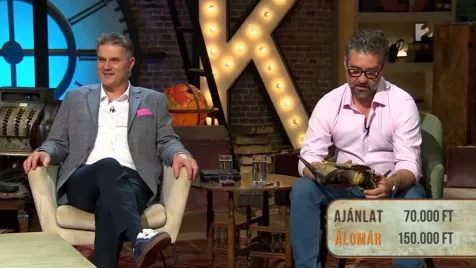A Kincsvadászok legutóbbi adásában Molnár Viktor olyan bókot kapott, amit nem látott jönni 