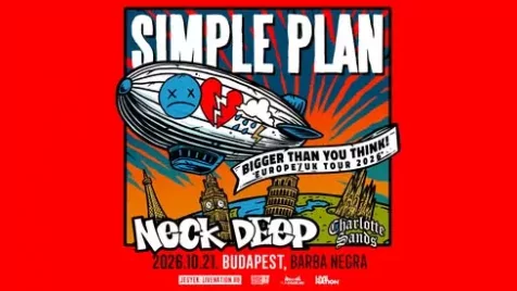 A 25 éves Simple Plan Budapesten