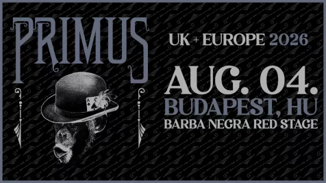 A Primus első önálló koncertjével érkezik Magyarországra