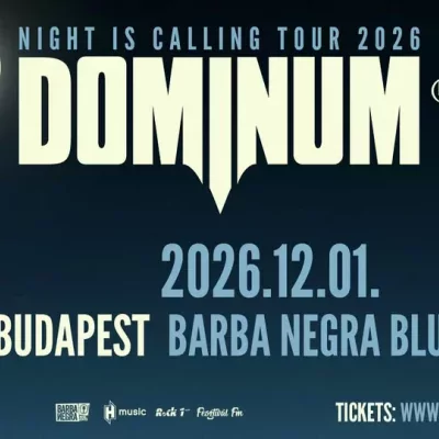 DOMINUM - Night Is Calling Tour 2026, vendég: The Night Fligth Orchestra