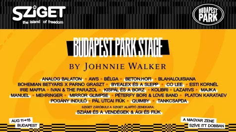 A magyar zene szíve itt dobban: Budapest Park a Szigeten