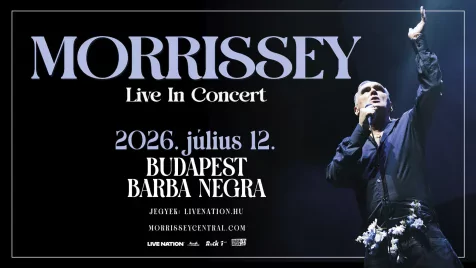 11 év után Morrissey harmadszor tér vissza Budapestre