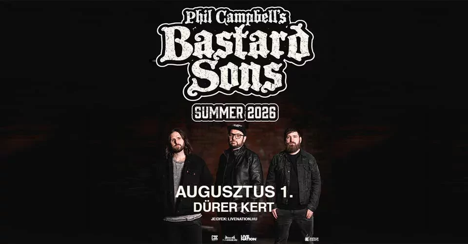 A tűz még mindig ég: a Phil Campbell’s Bastard Sons Budapesten is tiszteleg Phil Campbell öröksége előtt