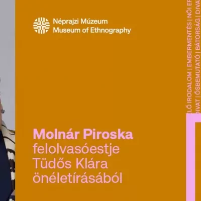Molnár Piroska felolvasóestje Tüdős Klára önéletírásából