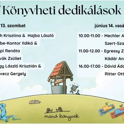 Manó Könyvek a Könyvhéten