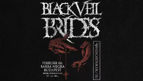 A bosszú dalaival érkezik a Black Veil Brides Magyarországra