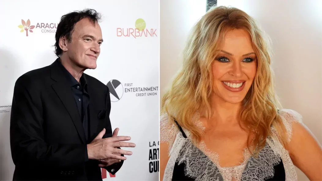 Vajon mi lesz ebből? Titokzatos közös projekten dolgozhat Kylie Minogue és Quentin Tarantino – FOTÓK 