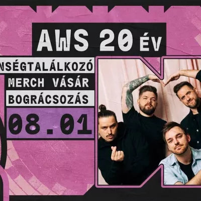 Dürer 18: AWS közönségtalálkozó és merch vásár