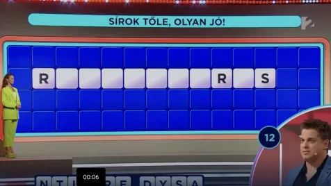 Kegyetlen nehéz feladványt kapott a Szerencsekerékben Nagy Sanyi, esélye nem volt kitalálni a jó választ